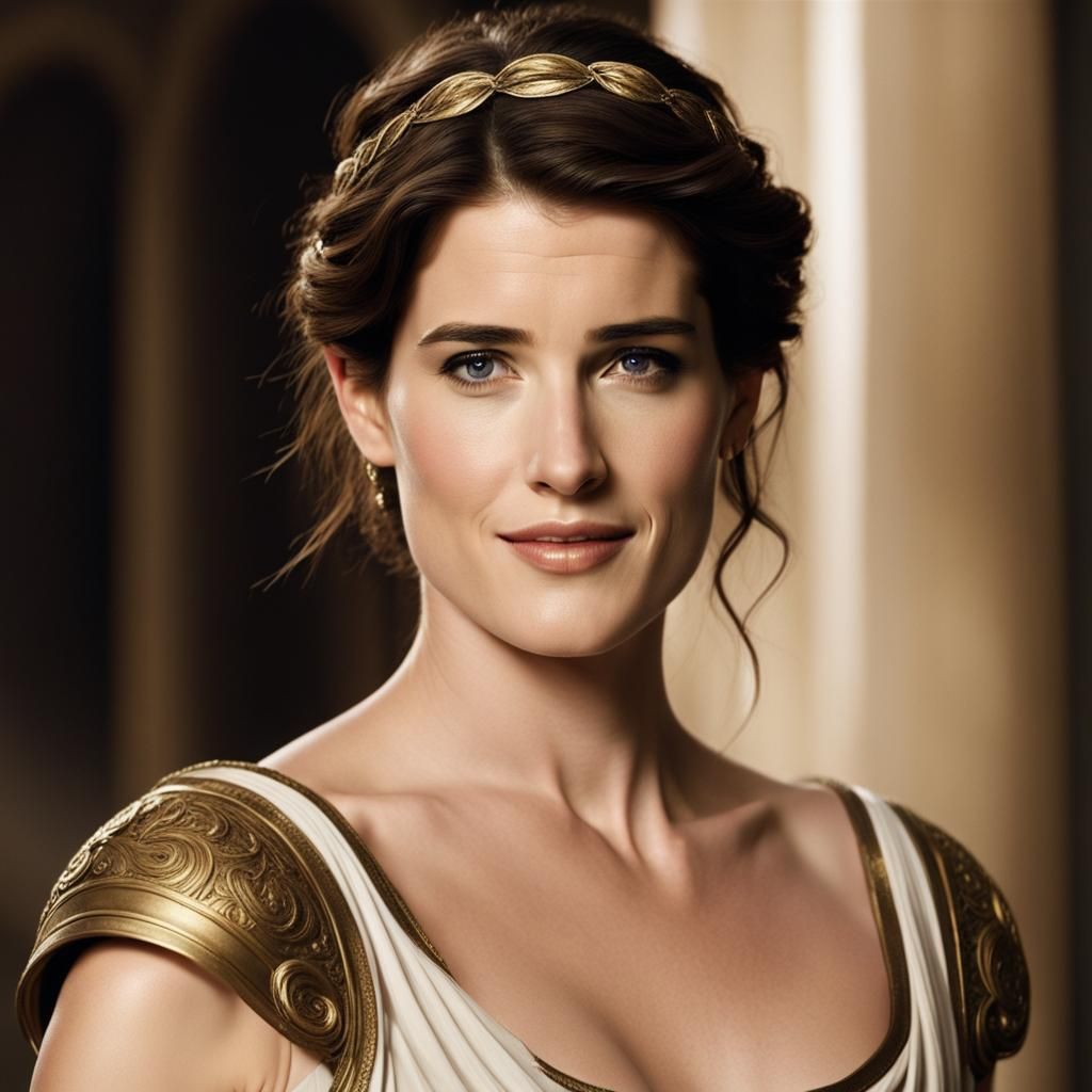 Beautiful Roman Woman Portrait