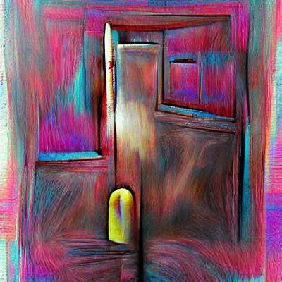 AI Generated Image of an Open Doorway