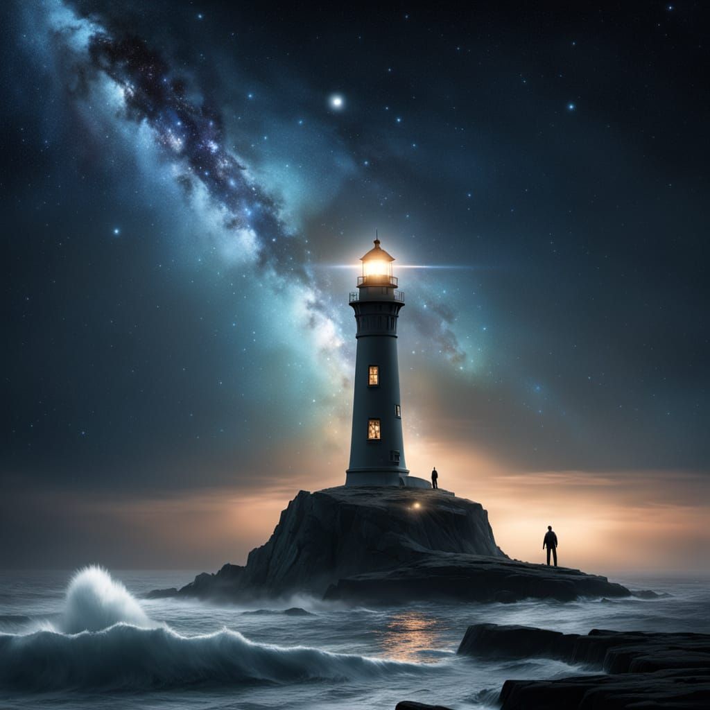 Lighthouse at the Edge of the Universe