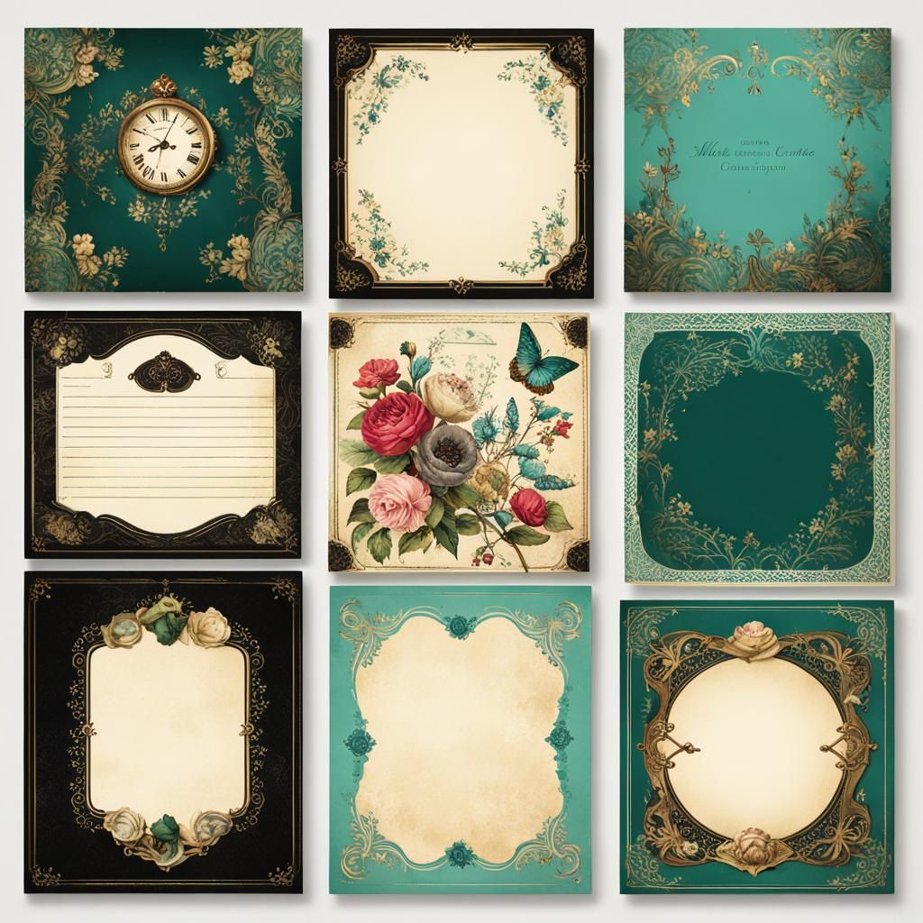 Vintage Alice in Wonderland Ephemera Collection