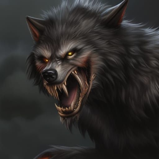 Magnificent Werewolf Warrior in Ultra Resolution