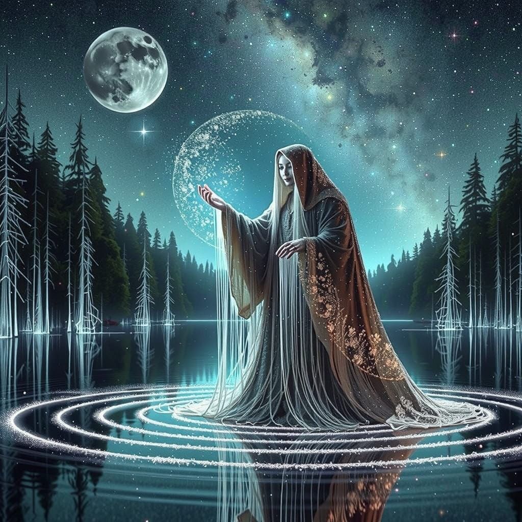 Celestial Dreamscapes Emerge in Vibrant Night Sky