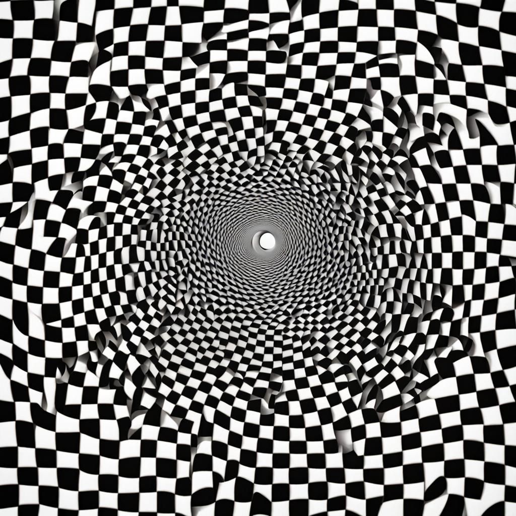 Intriguing Optical Illusion Generated by AI