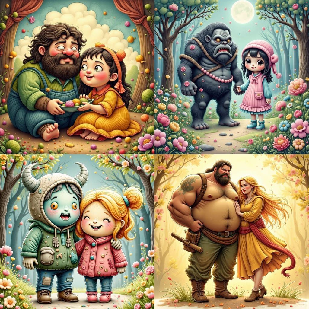 Opposites Attract: Spooky Fred & Cute Betty