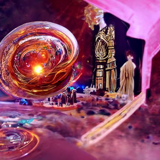 Gallifrey: Holographic Cosmic Astral Illustration