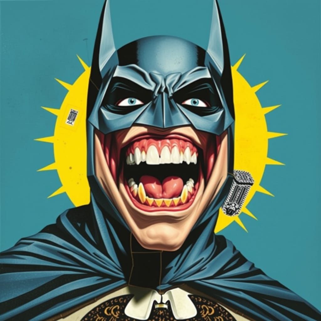 Biting Batman