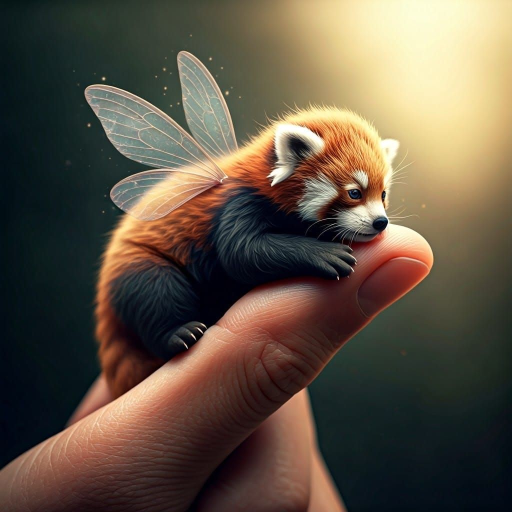 Red Panda Fairy