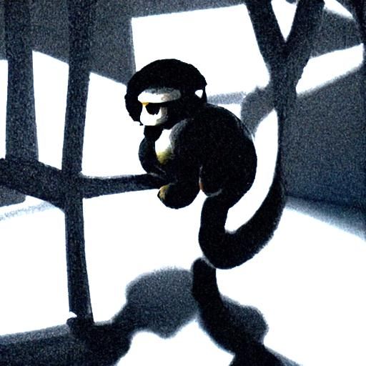 Realistic 3D Monkey Rendering