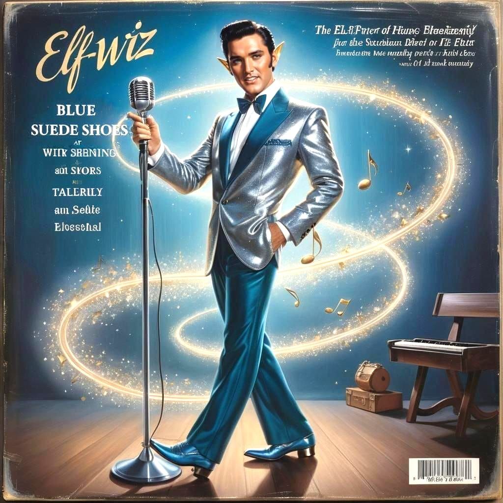 Elf-wiz Classic - Blue Suede Shoes