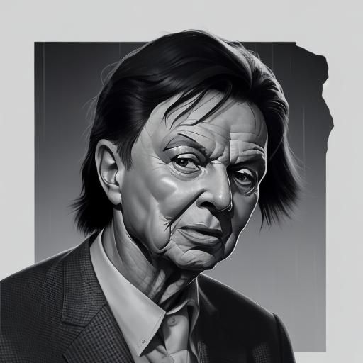 Noir Comic Expressionism Singer in the Rain