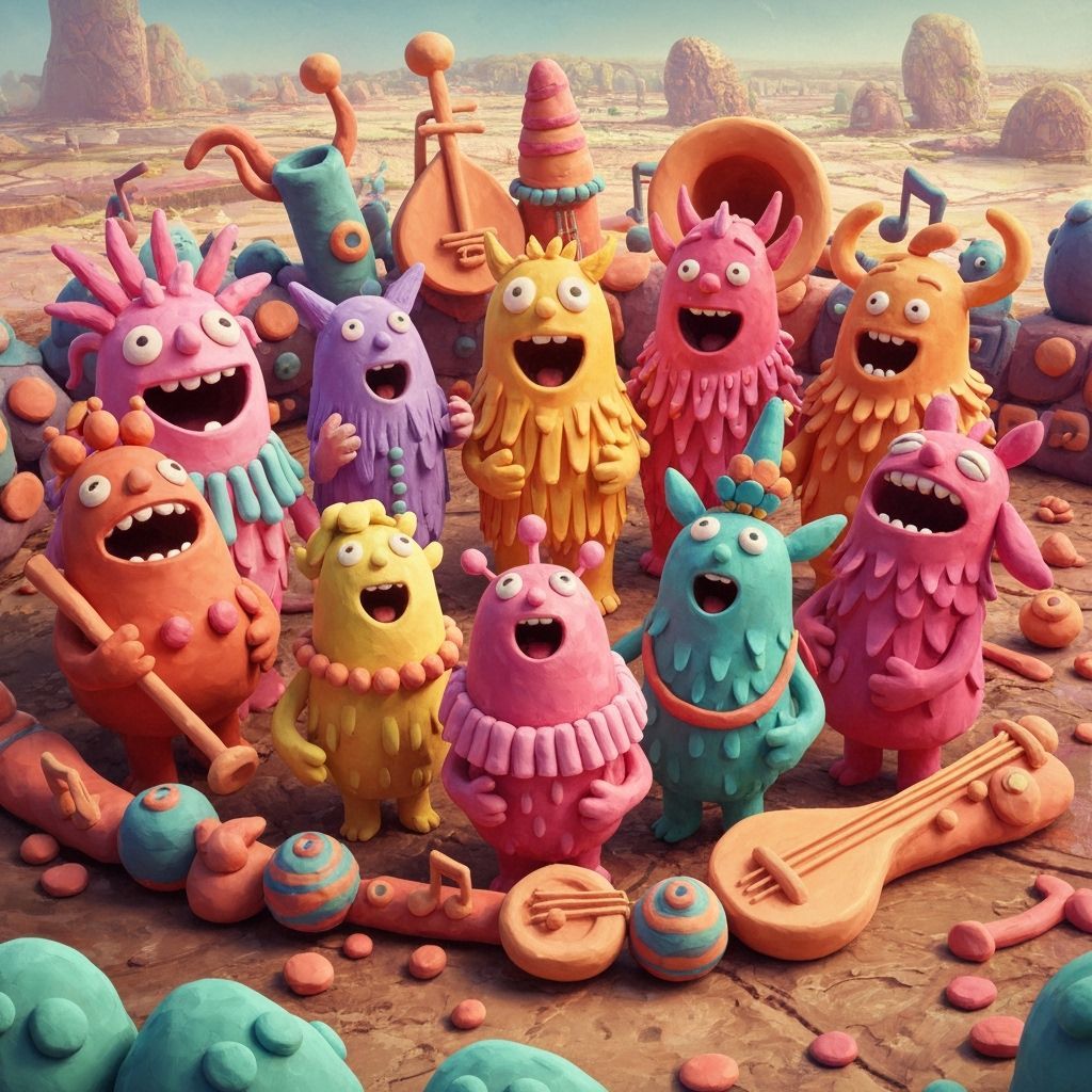 singing clay monsters