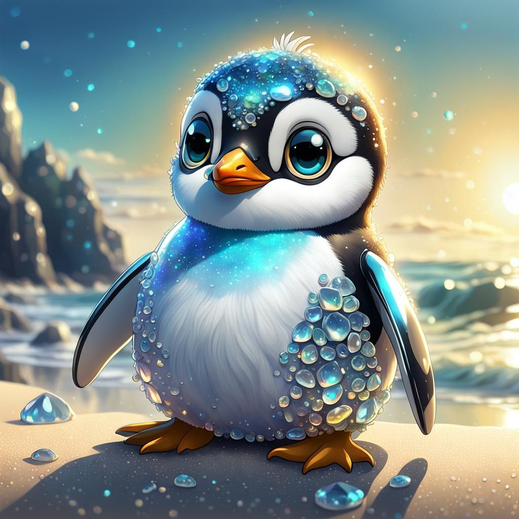 Cute  penguin