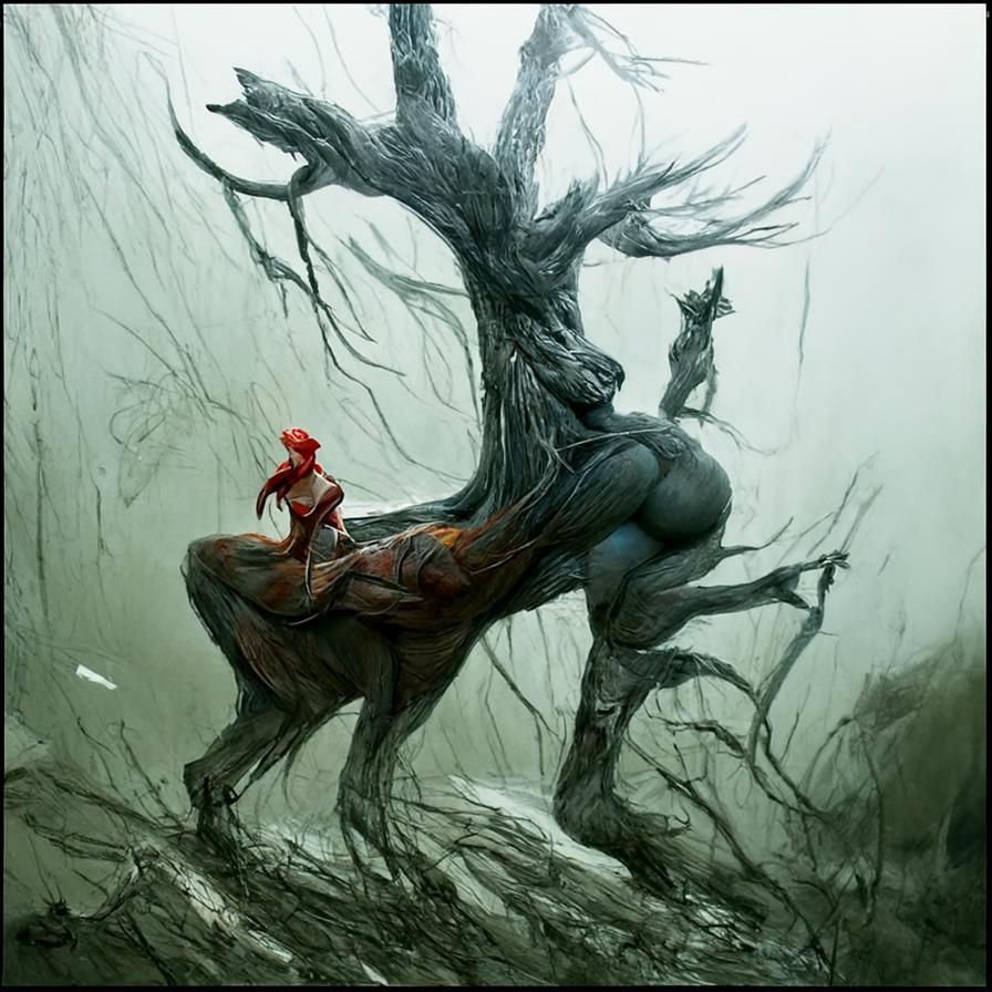Little Red Riding Hood and Swamp Centaur
