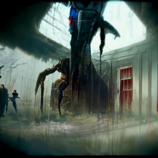 Sinister Scene Inspired by Stranger Things