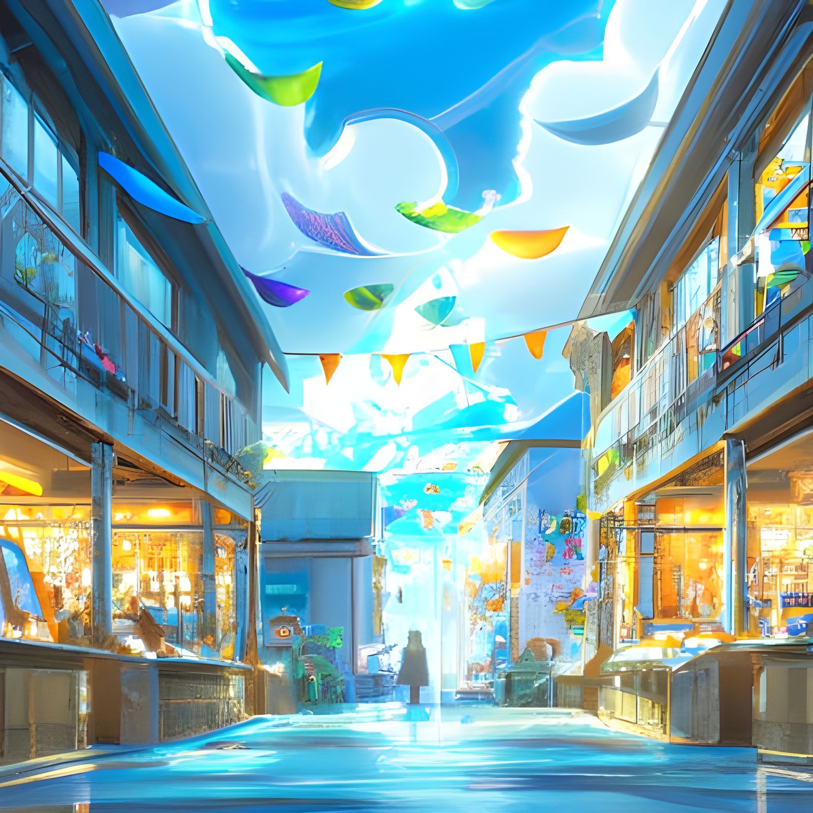 Spirits Sailing to the Ocean: Anime Concept Art