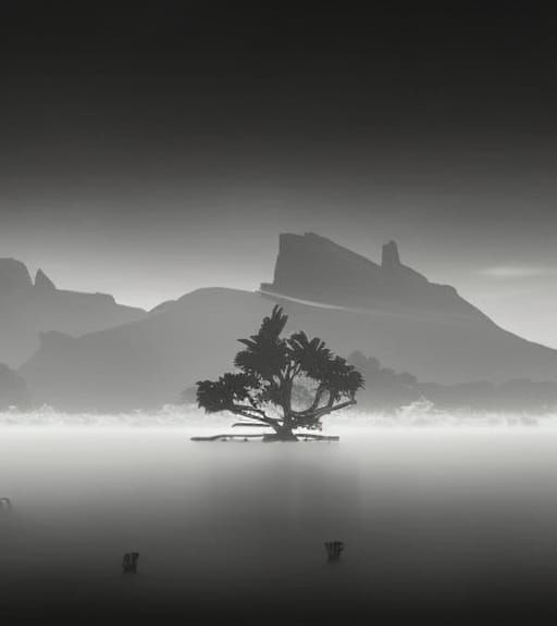 No Man's Sky Inspired Detailed Landscape