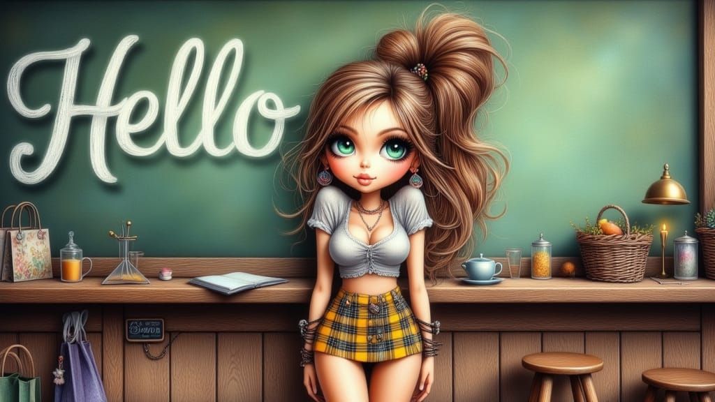 Cheeky School Brat 02