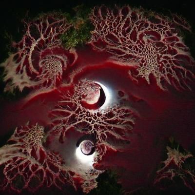 Moonlit Fractals: A Display of Blood Magic