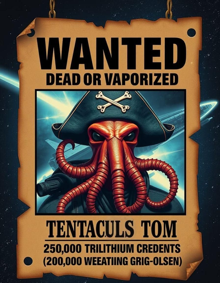 AI Generated Image of Tentacles Tom