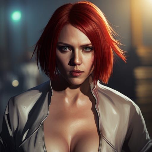 Makima as Dark Fantasy Concept Art