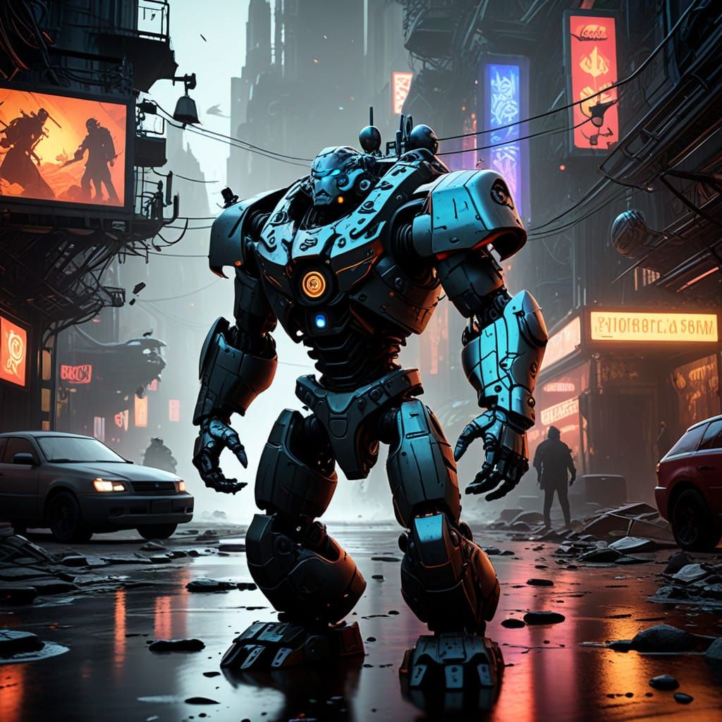 Sleek Desert Fae in Vibrant Art Nouveau-Inspired Attire