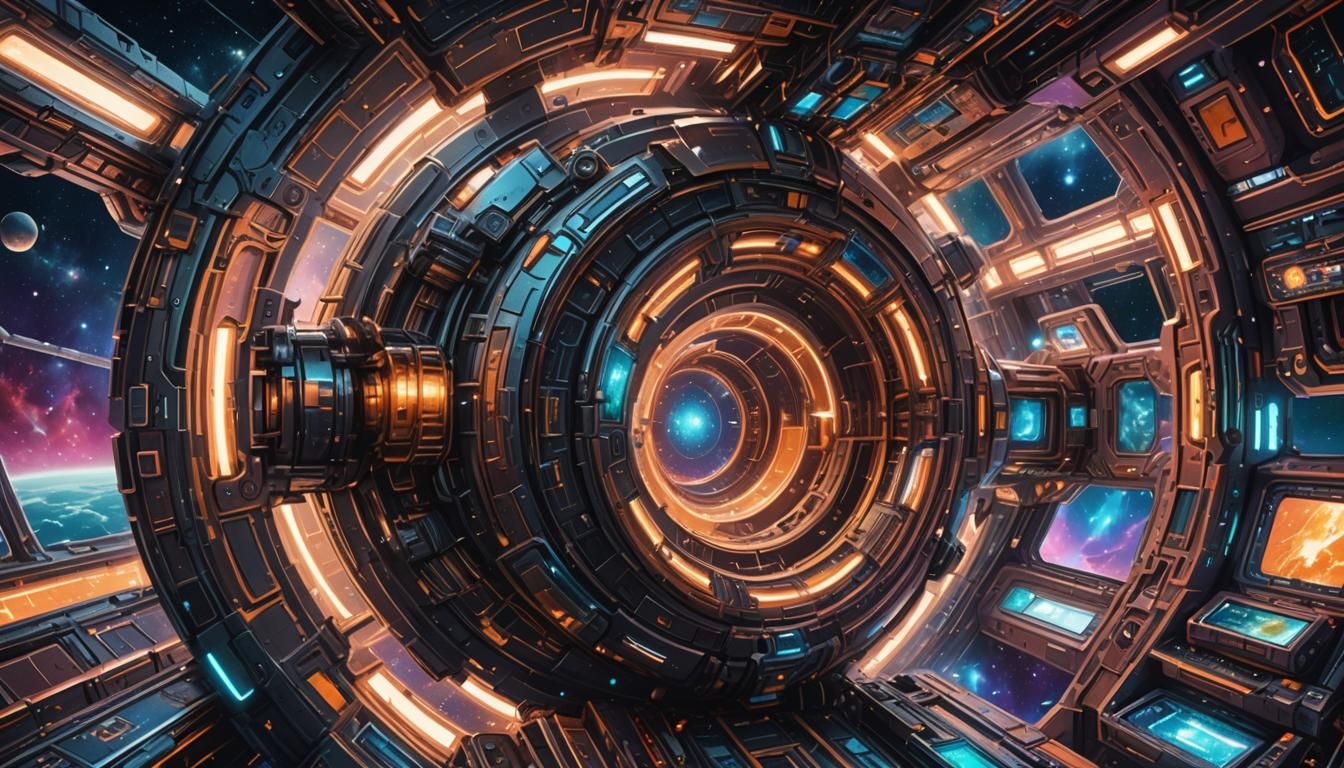 Space Station ''Aurora V'' Time Travel Relativity Generator ...