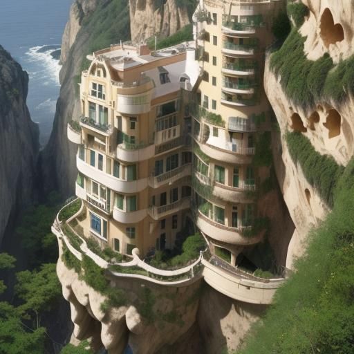 Organic Cliffside Architecture Inspired by Nature