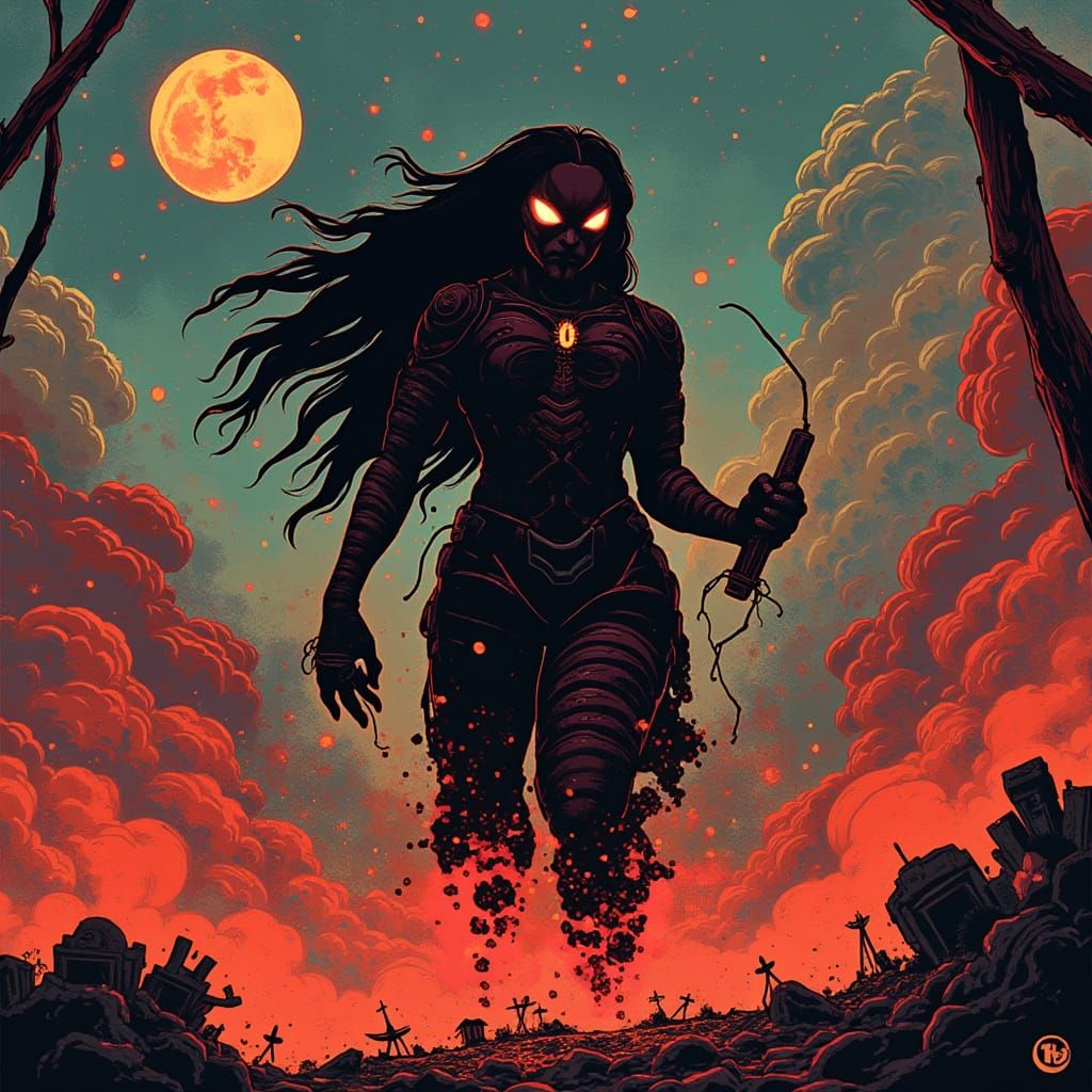 Surrealist Landscape in Dreamlike Realism Style