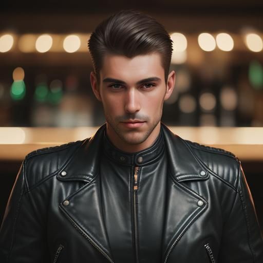 Handsome Bikers Fill a Bar: Professional Photography