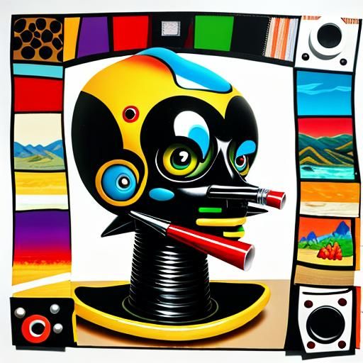 Surreal Matte Oil Painting