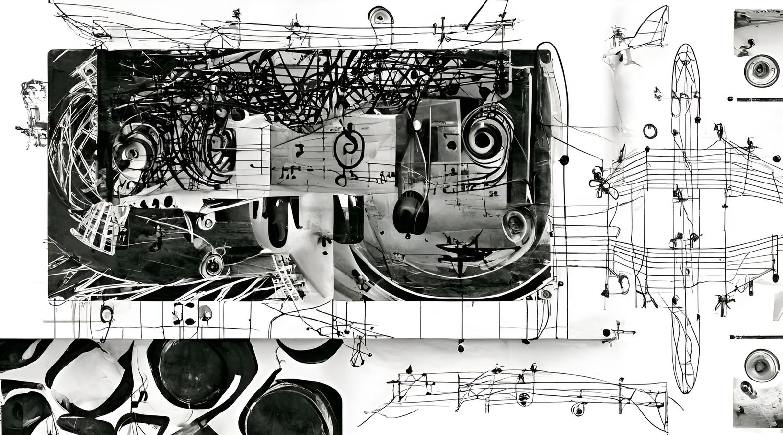 Steampunk Flying Music Machine Diagram