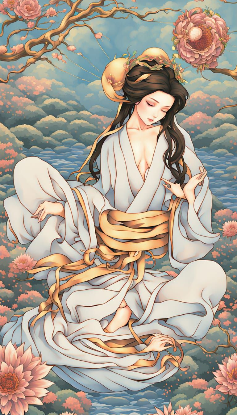 Ethereal Serenity: Psychedelic Tranquility