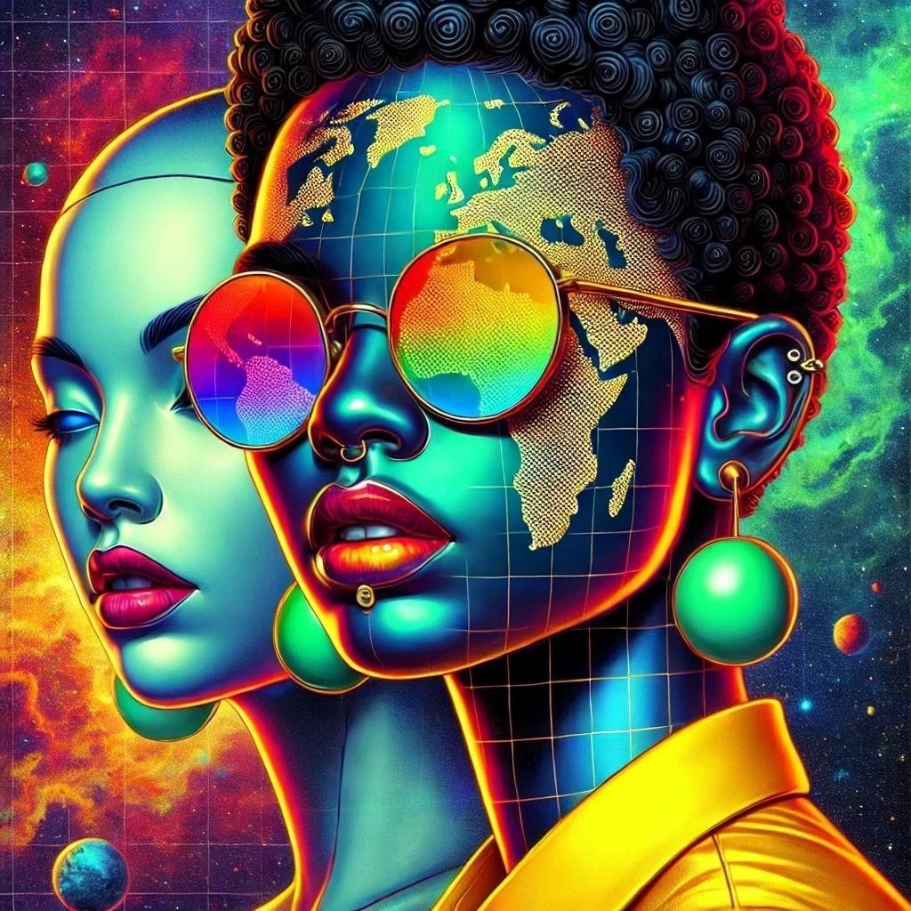 Evolved at CHAT GPT Plus from a NightCafe start image