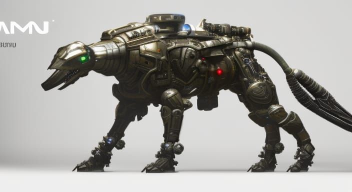 Art of the Ninja Dog!