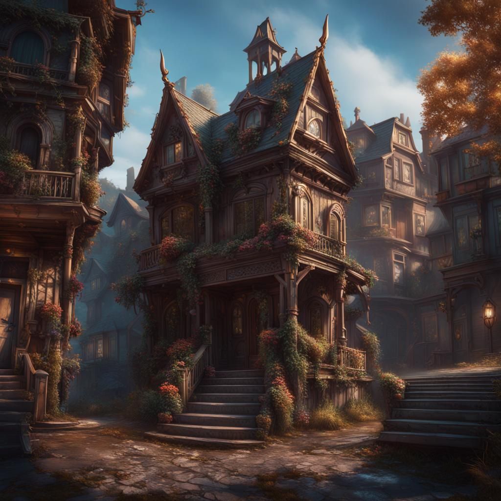 Gnome in Hood: Fantasy Concept Art