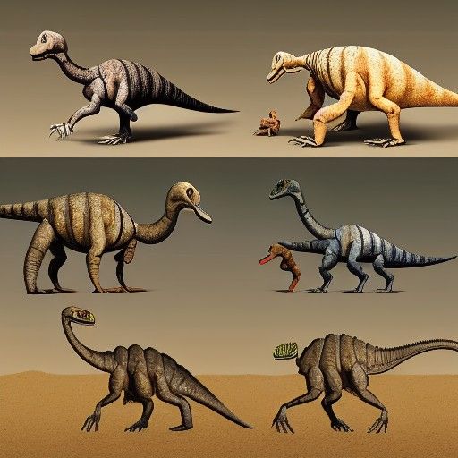 Dinosaur Skeletons: A Paleontological Compilation