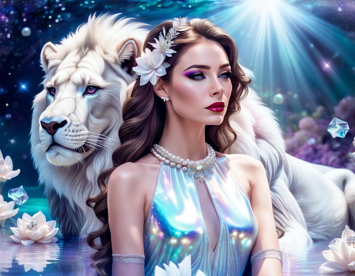 A power of woman (and lion :D)