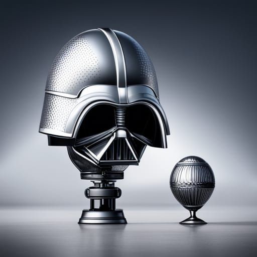 Darth Vader Faberge Egg in High Detail