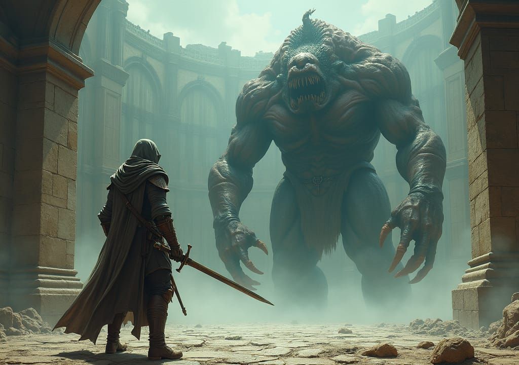 Ranger Faces Eldritch Horror in Gothic Arena