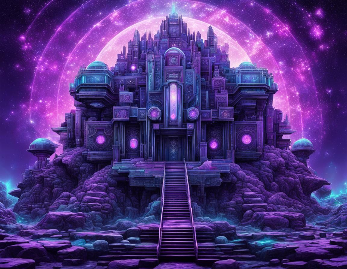 Ethereal Rock Album Cover in Abstract Dieselpunk Style