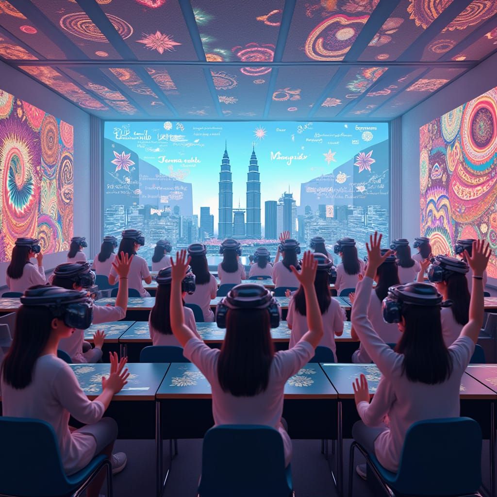 Virtual Reality Classroom Celebrates Malaysian Culture in Fu...