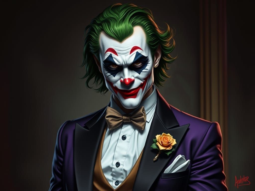 Joker Elegant Dressed