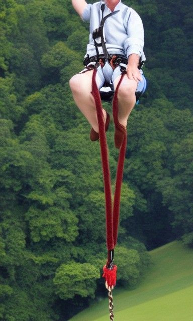 Royal Families Go Bungee Jumping Adventure