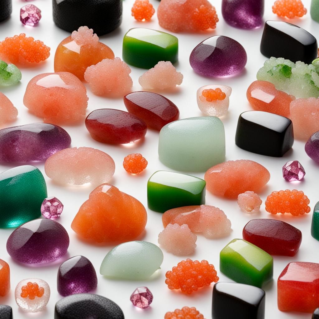 Sushi Gemstones: Edible Art