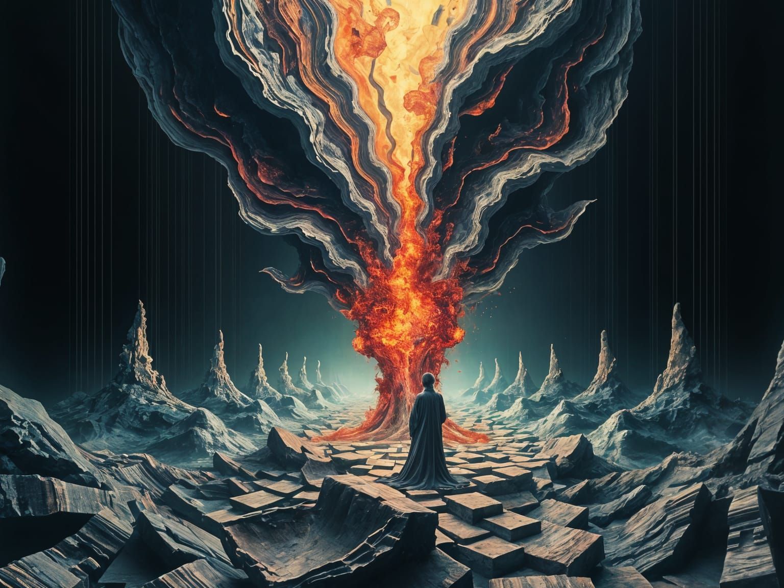 Surreal Nightmare: Evolving Corrupted Visualization