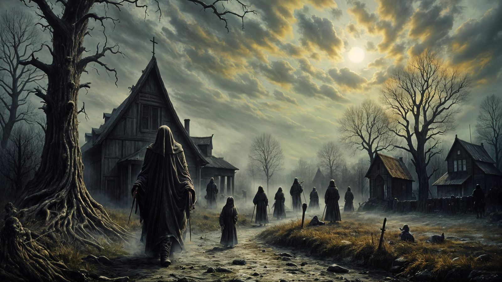 Eerie Finnish Village Under the Black Death's Shadow in Nord...