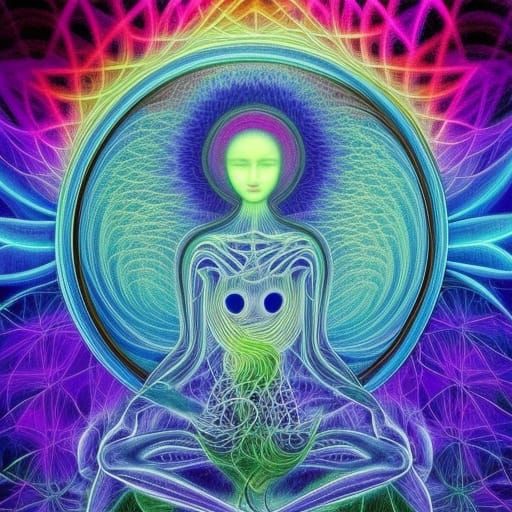 Mycelial Network: Infinite Consciousness in Forest Exposure