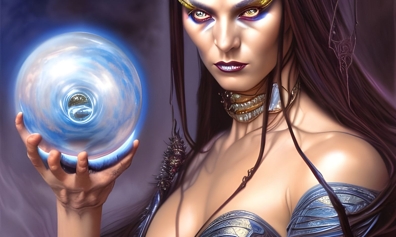 Evil Fantasy Sorceress