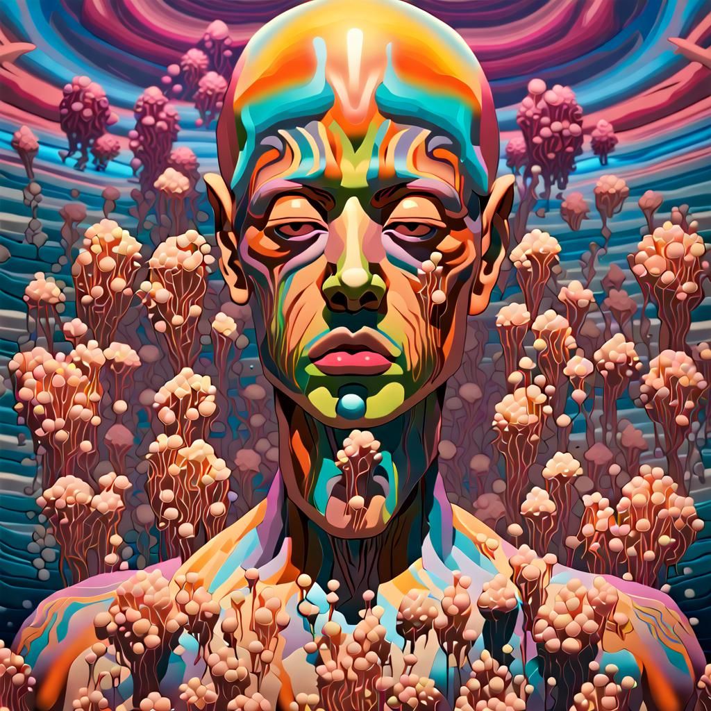 AI Perception of Human Art in Maximalist 3D