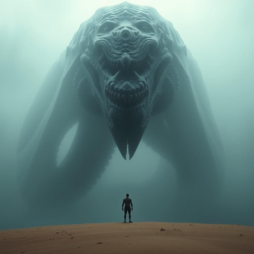 Eldritch Abomination Emerges from Mariana Trench